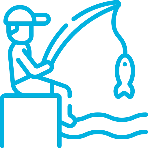 Fischerei-Pächtergemeinschaft Rursee e.V. - Nachhaltige Sportfischerei und Umweltschutz - Symbol