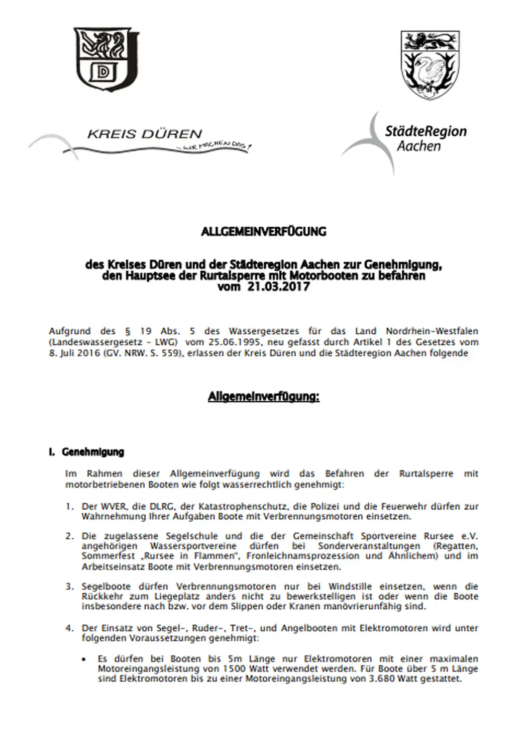 Fischerei-Pächtergemeinschaft Rursee e.V. - Nachhaltige Sportfischerei und Umweltschutz - Broschüre